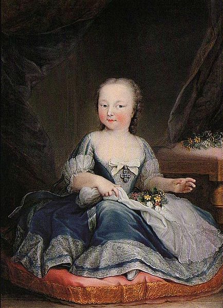 unknow artist Portrait of Princess Maria Felicita of Savoy